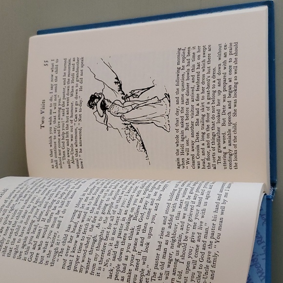 Vintage 1983, Heidi - "The Weekly Reader Classic" Series, Hardcover - Picture 5 of 12